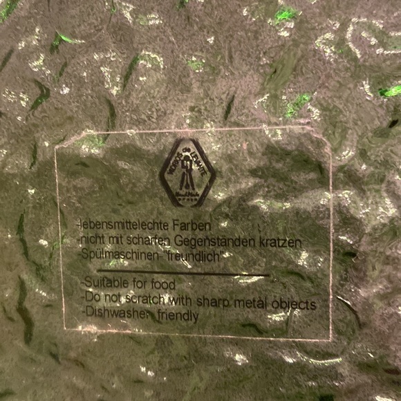 Beautiful Virios De Levantine Green Blue Dish from Spain - Picture 10 of 14